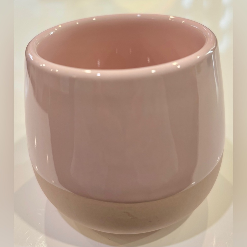 Elegant Pink Ceramic Vase